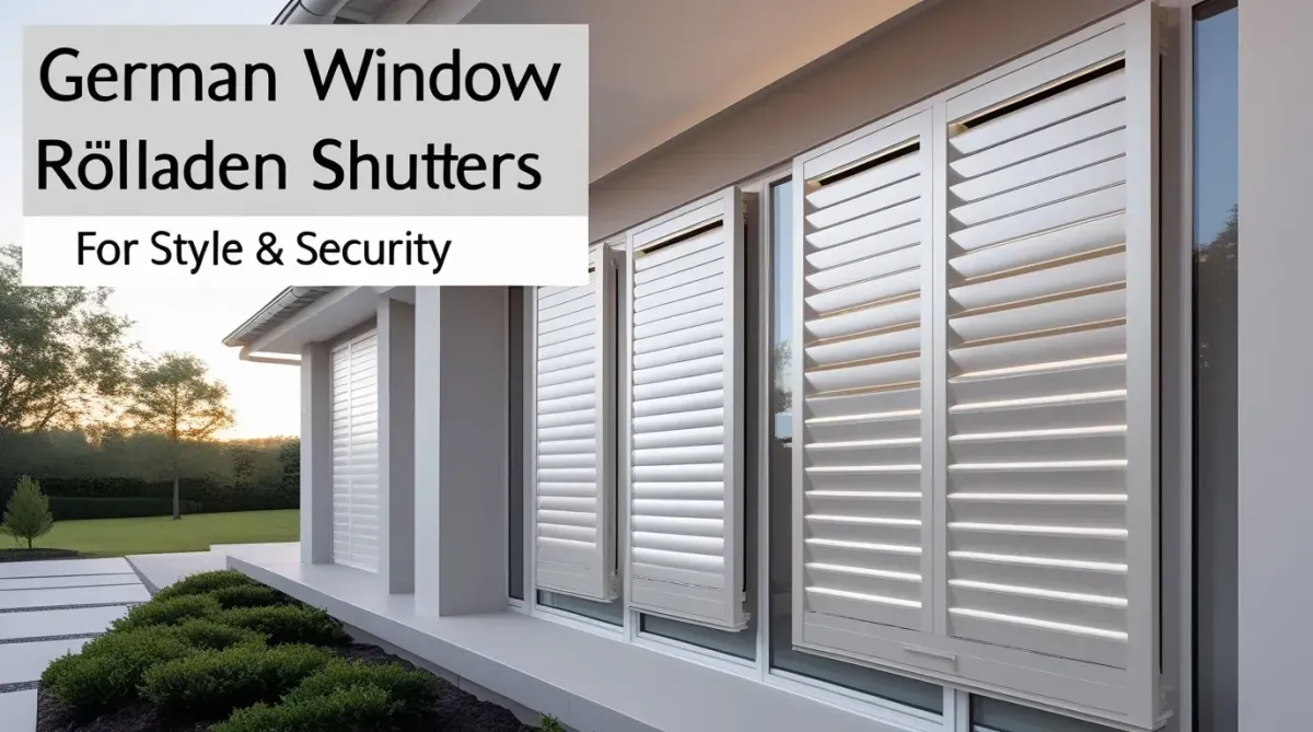German window shutters