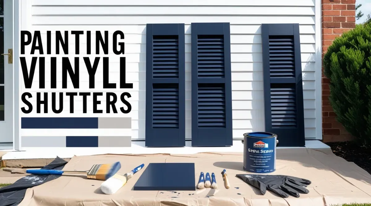 Painting Vinyl Shutters: A Simple DIY Guide