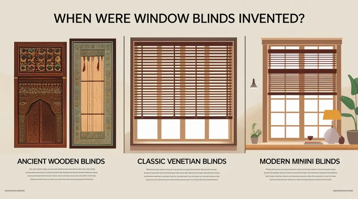 When Were Window Blinds Invented? A Look Back