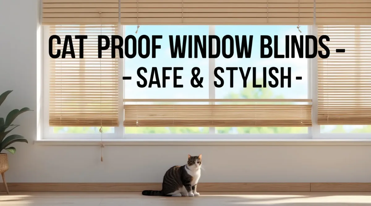 cat proof window blinds