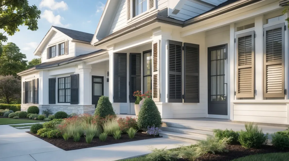 exterior window shutters that close