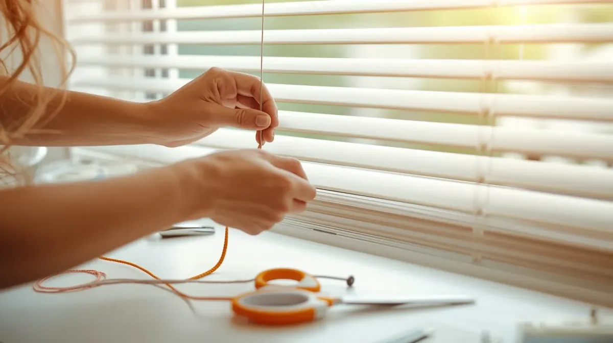 How to Fix Blinds String
