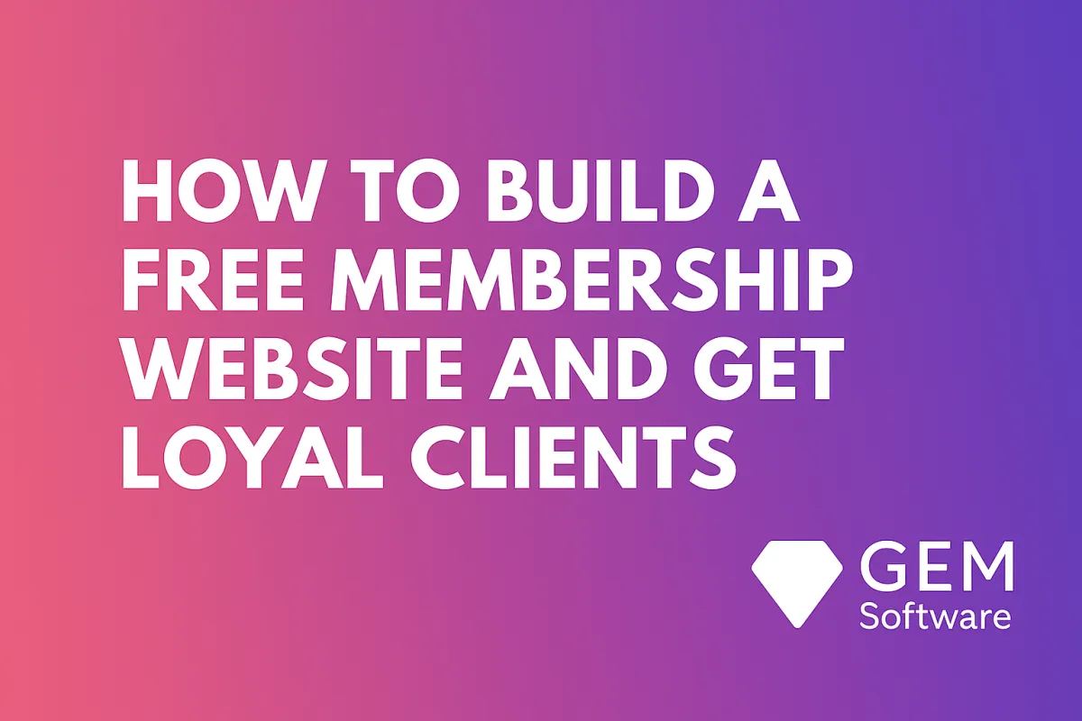 Build Free Membership Website