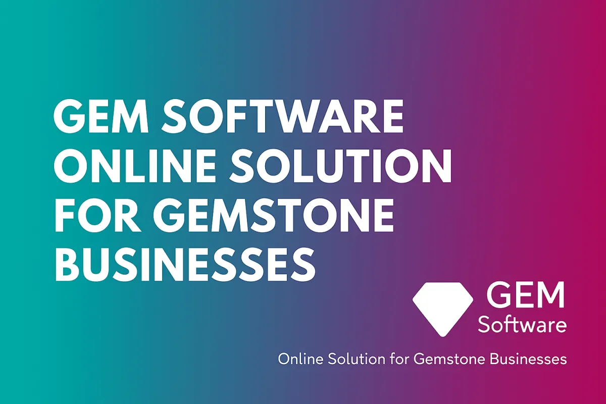 Online Solution for Gemstone Businesses