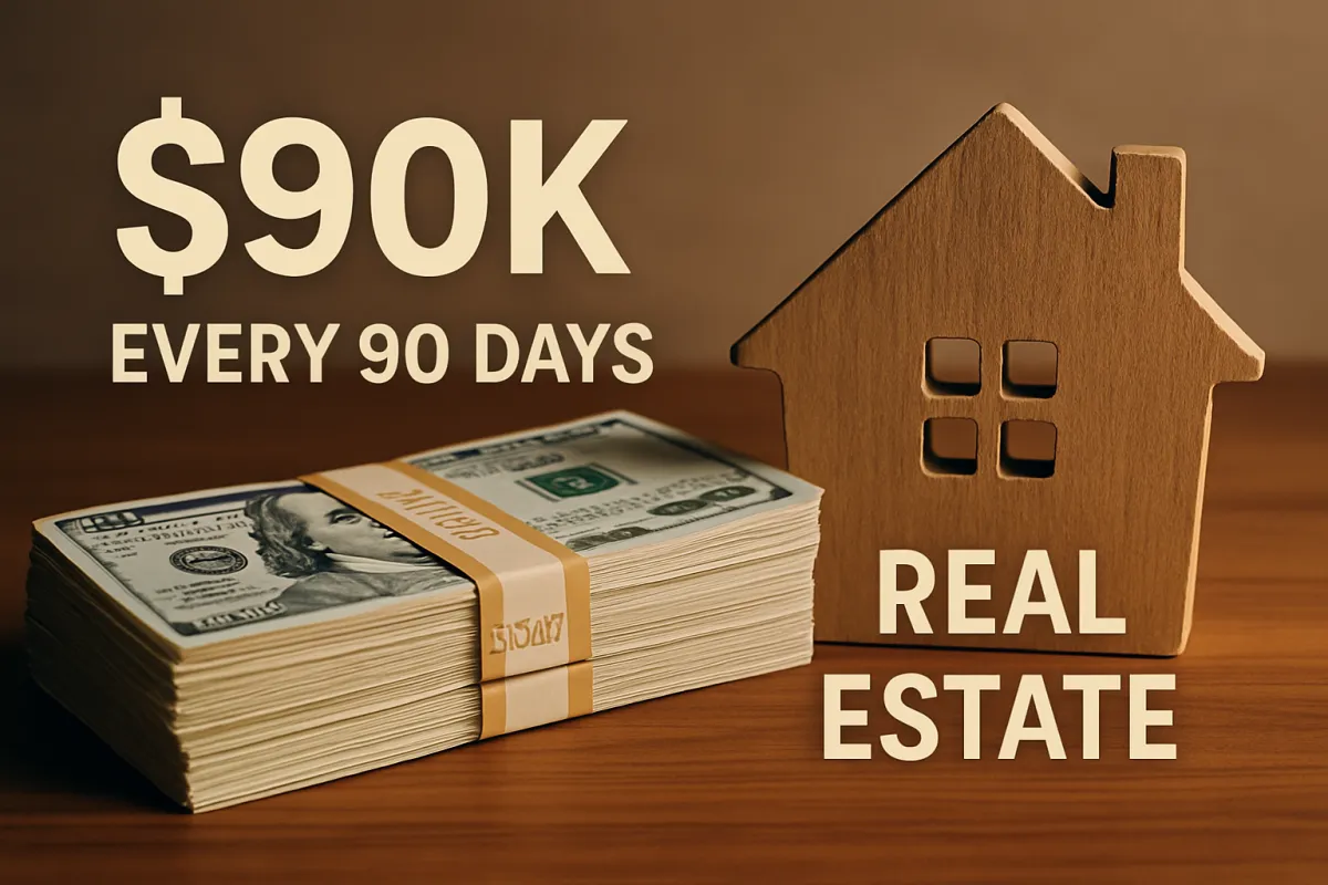 How to Make $90K Every 90 Days: The Power of Belief and Inevitable Success in Real Estate