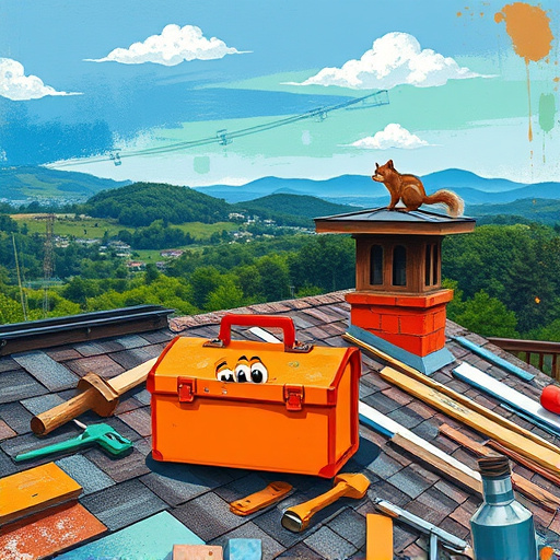 Commercial roof repair in Saluda, North Carolina