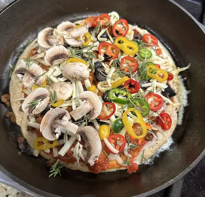 Sourdough Discard Pizza