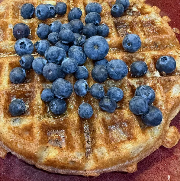 Sourdough Discard Waffles