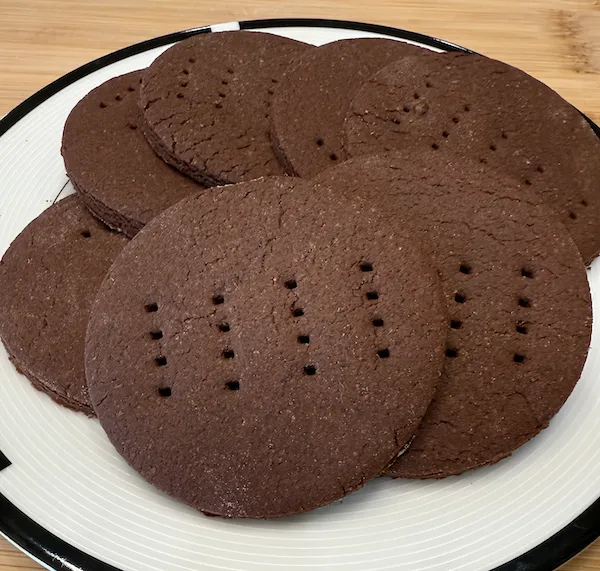 Chocolate Sourdough Graham Crackers
