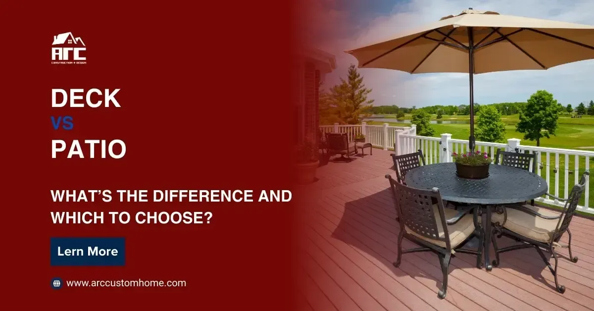 Deck vs. Patio