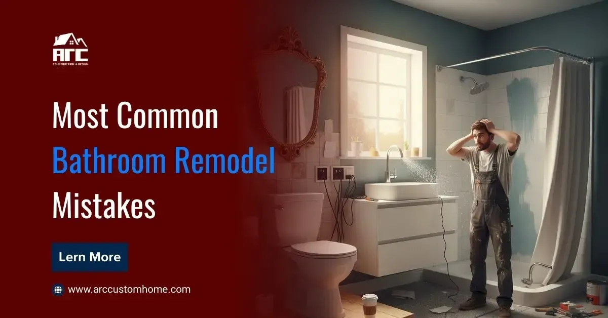 bathroom remodel mistakes
