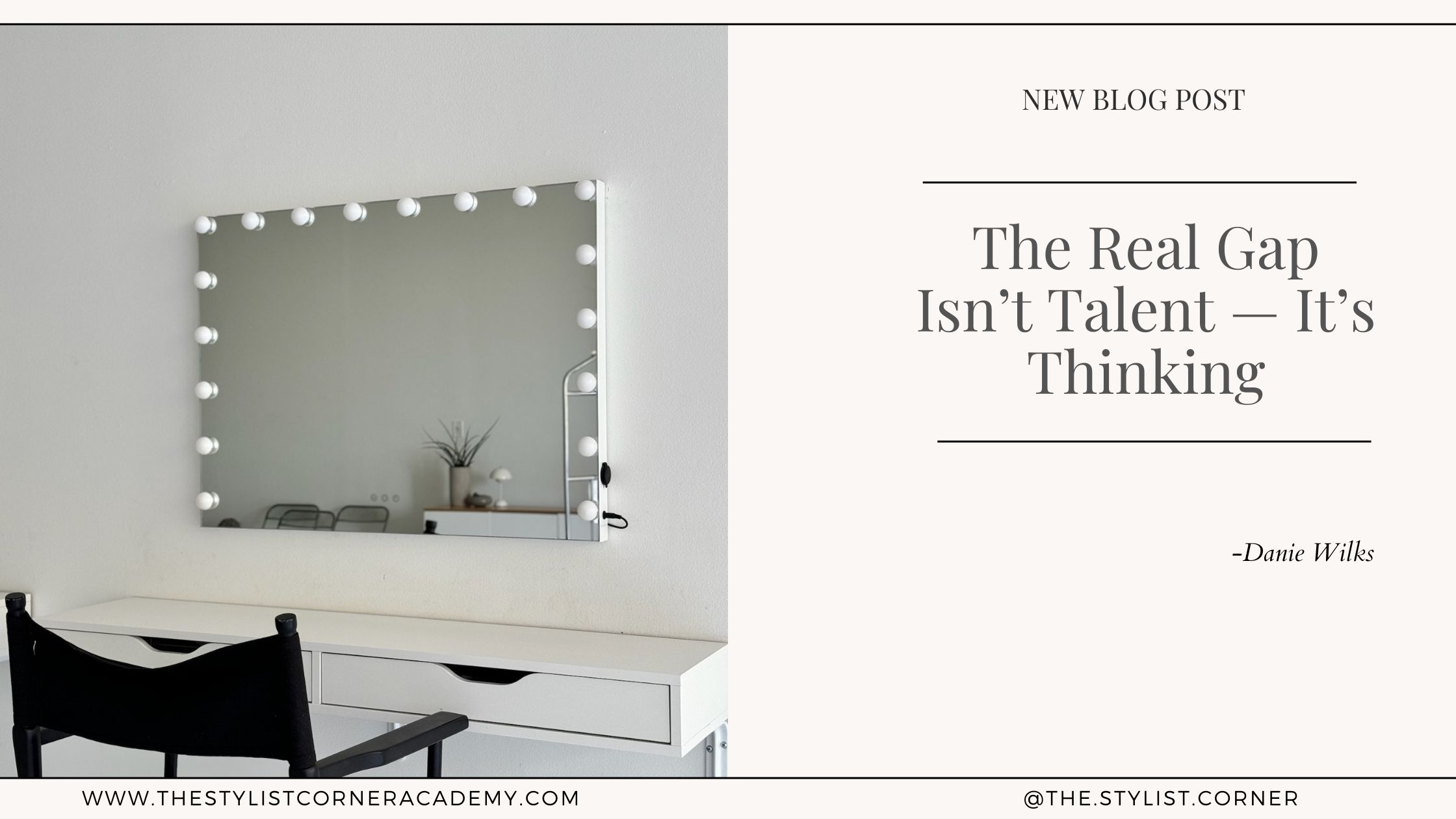 The Real Gap Isn’t Talent — It’s Thinking