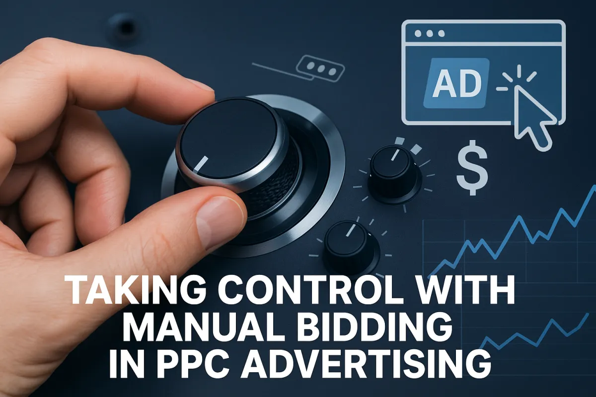 Taking Control with Manual Bidding in PPC Advertising
