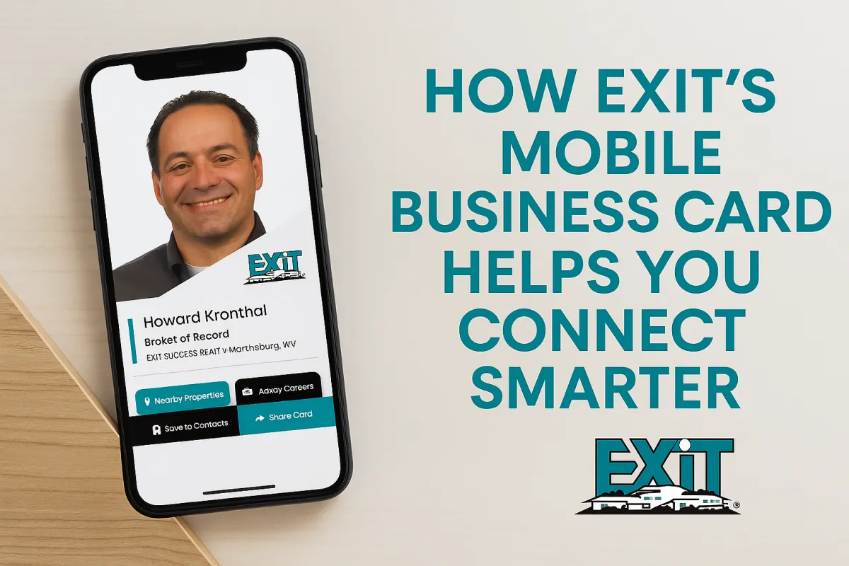 How EXIT’s Mobile Business Card helps real estate agents connect smarter and grow their business with EXIT Success Realty