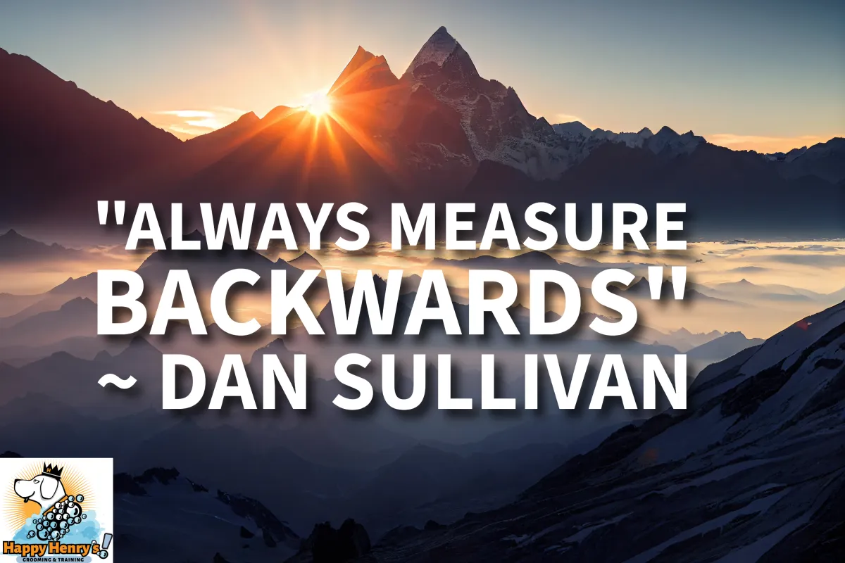 Always measure backwards quote