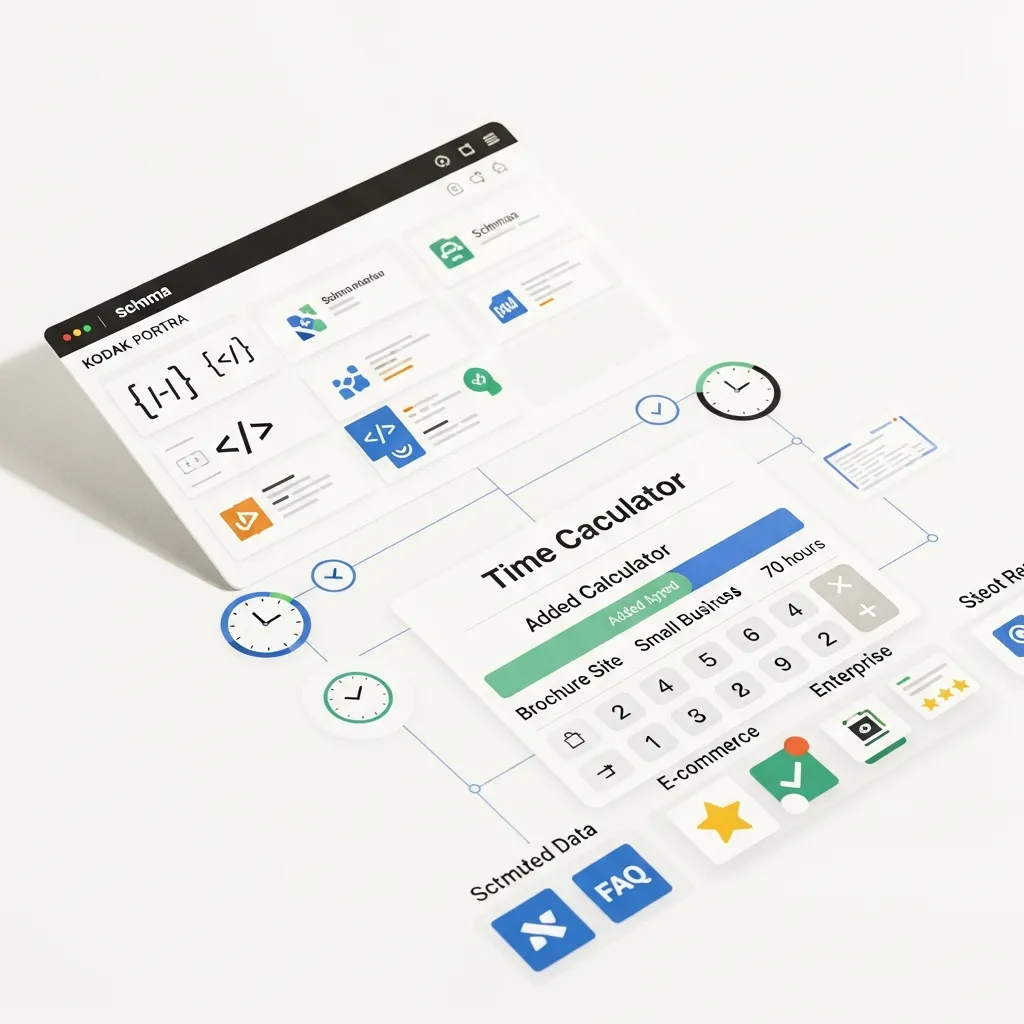 Schema Markup Time Calculator: Hours by Site Type & Size
