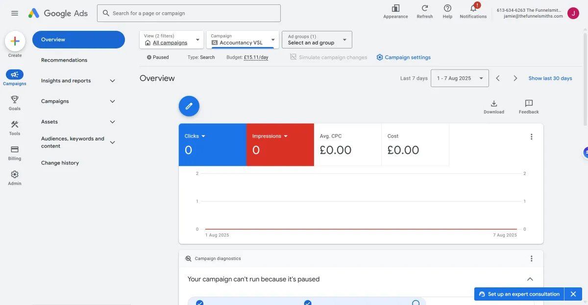 Google Ads for Accountants: Getting Started Guide