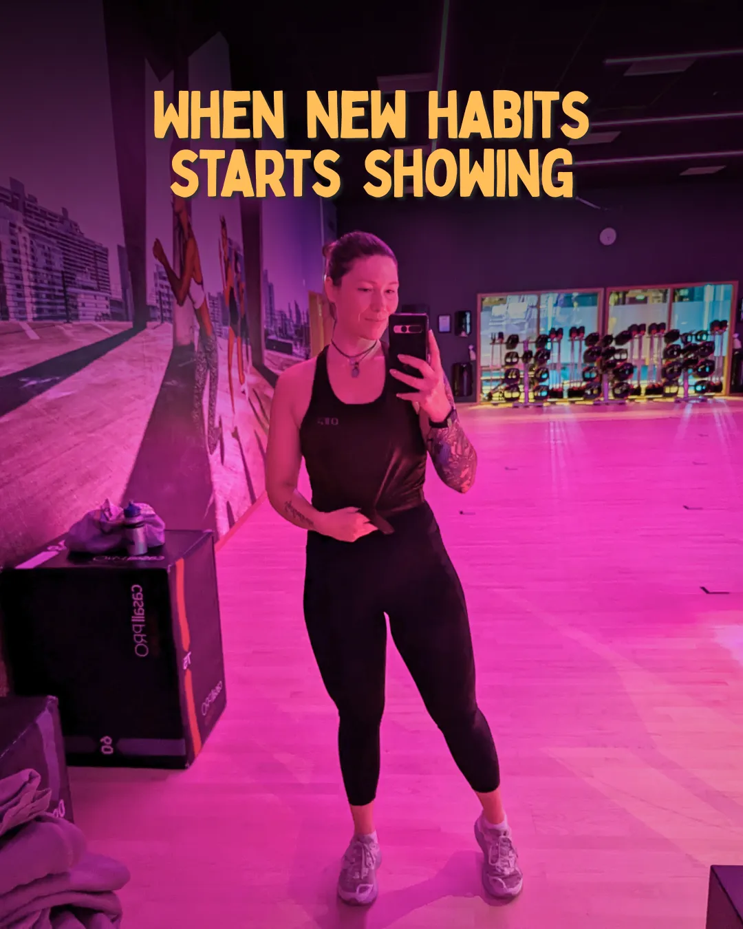 When New Habits Starts To Show - Letting go of perfectionism