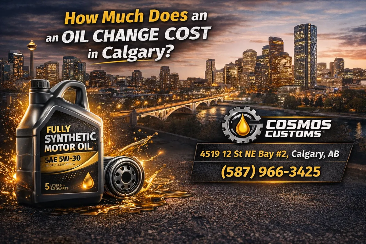 How Much Does an Oil Change Cost in Calgary?