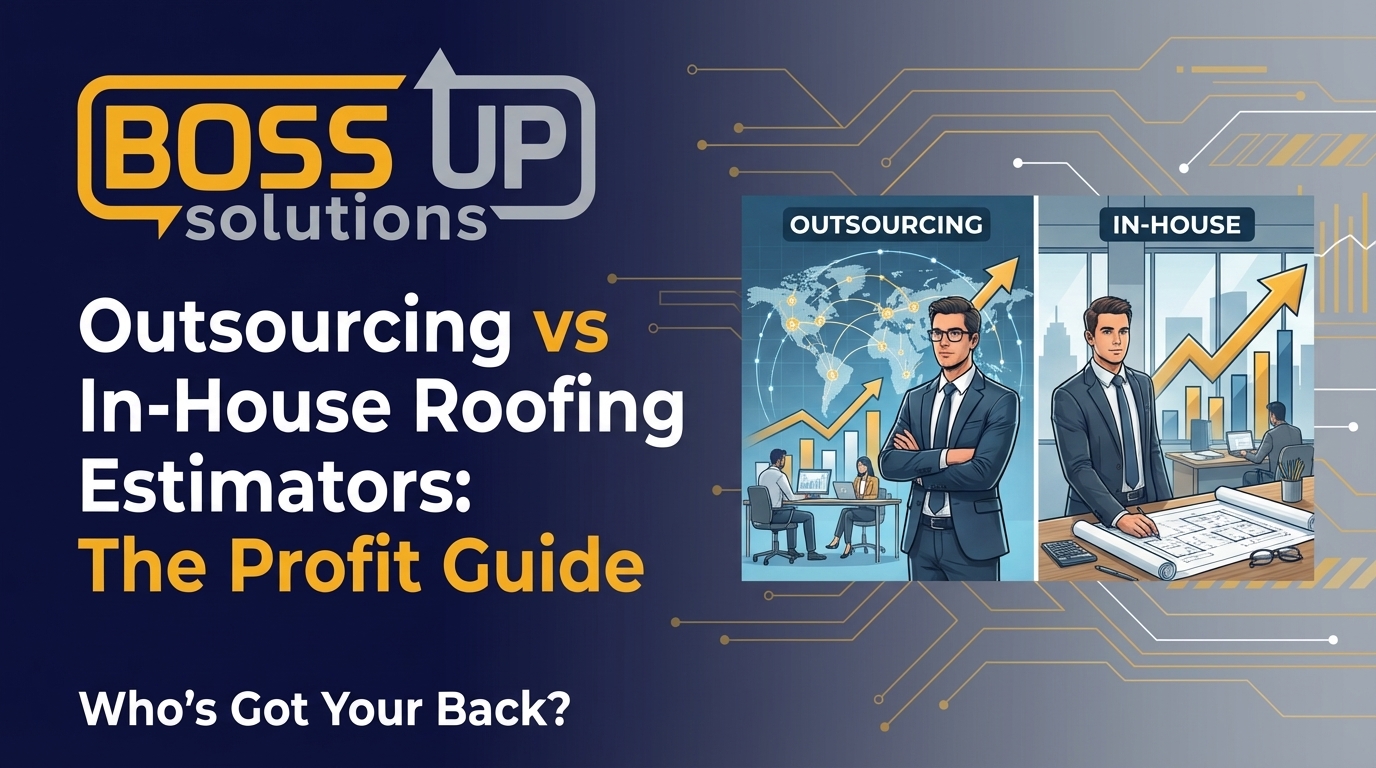 Outsourcing vs In-House Roofing Estimators: The Profit Guide