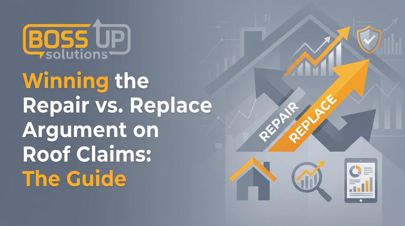 Winning the Repair vs. Replace Argument on Roof Claims: The Guide
