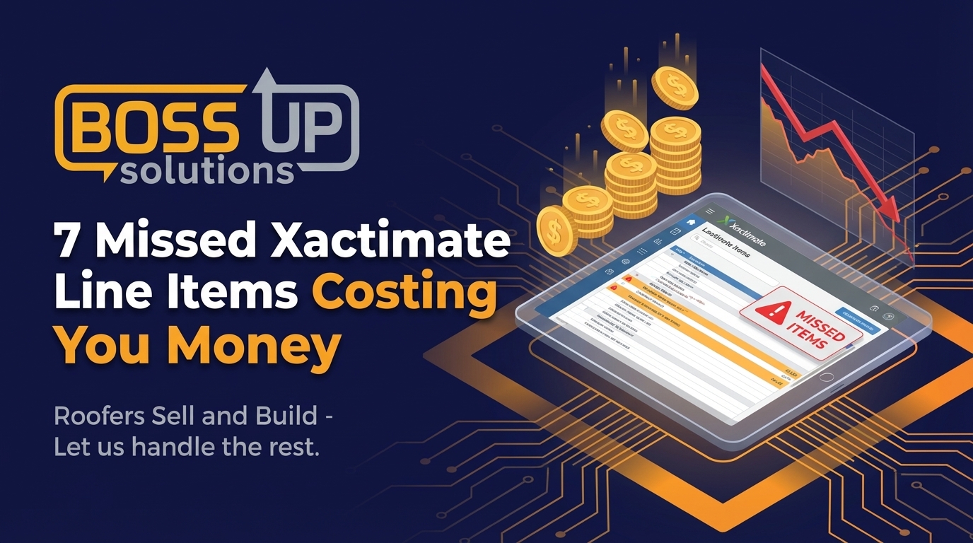 7 Missed Xactimate Line Items Costing You Money