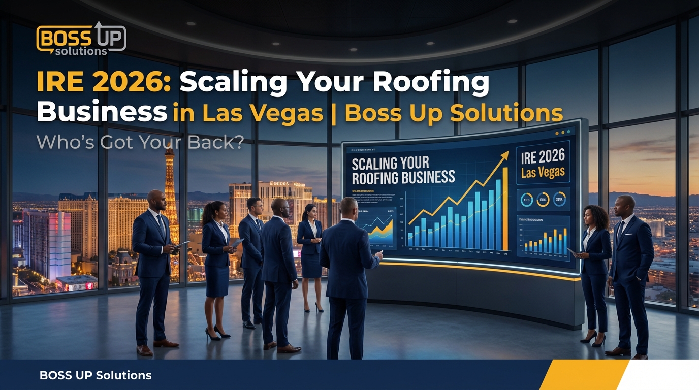 IRE 2026: Scaling Your Roofing Business in Las Vegas | Boss Up Solutions