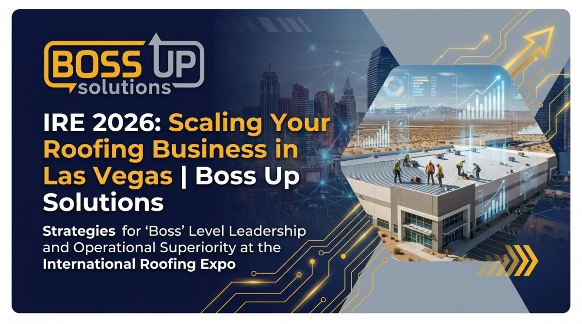 IRE 2026: Scaling Your Roofing Business in Las Vegas | Boss Up Solutions