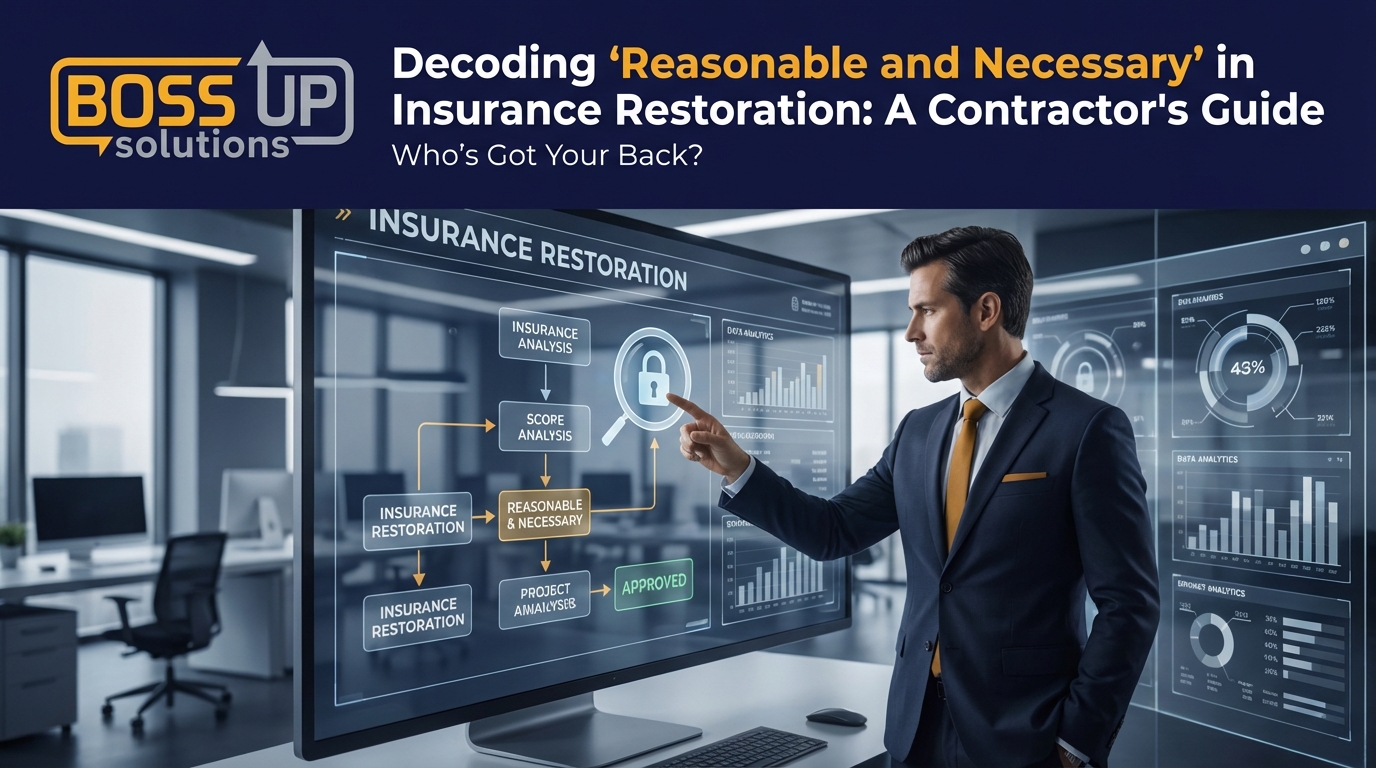 Decoding "Reasonable and Necessary" in Insurance Restoration: A Contractor's Guide