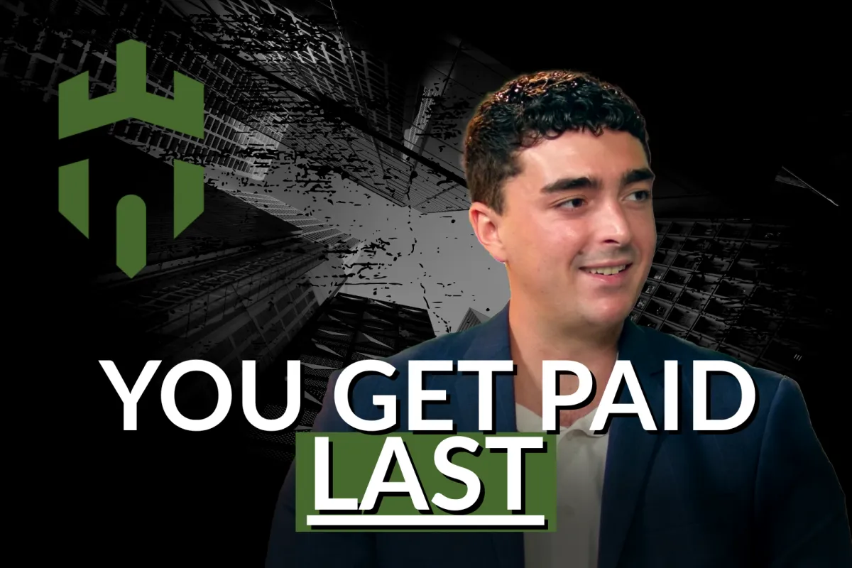 The Real Estate Pyramid: Who Gets Paid First, and Why It's Not You