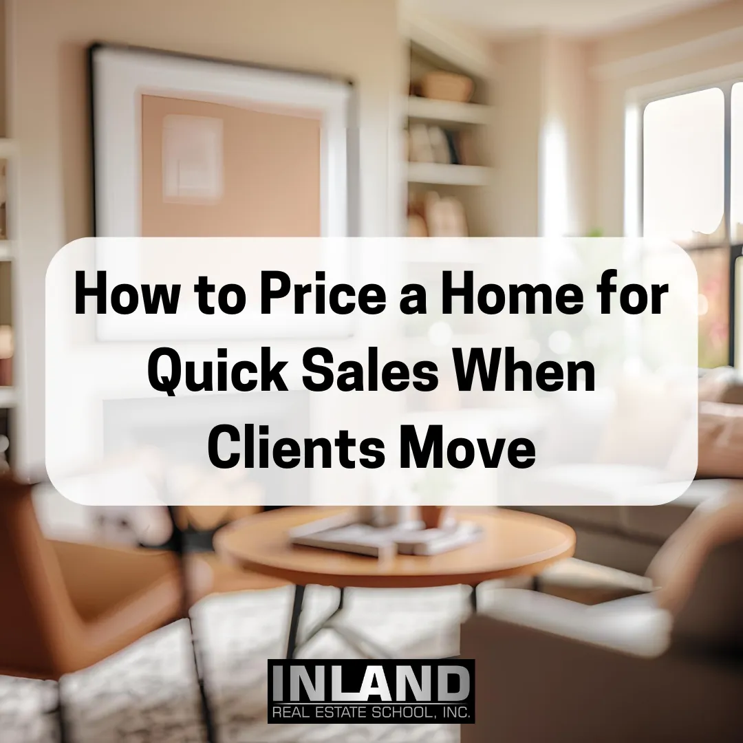 How to Price a Home for Quick Sales When Clients Move