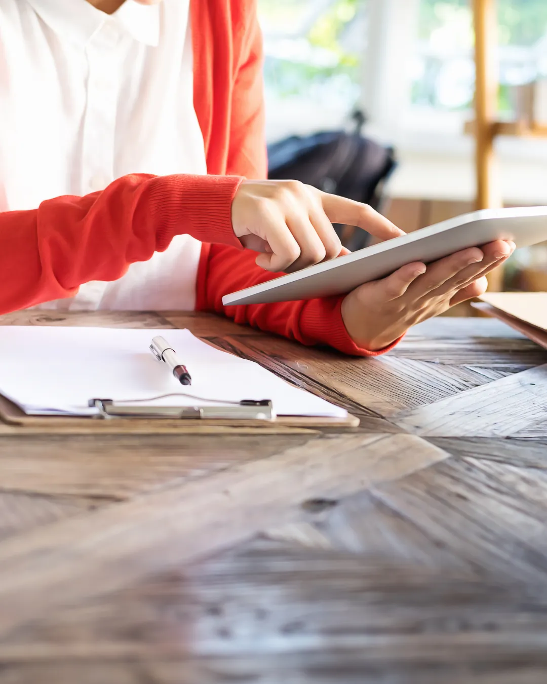 Staff working on systems