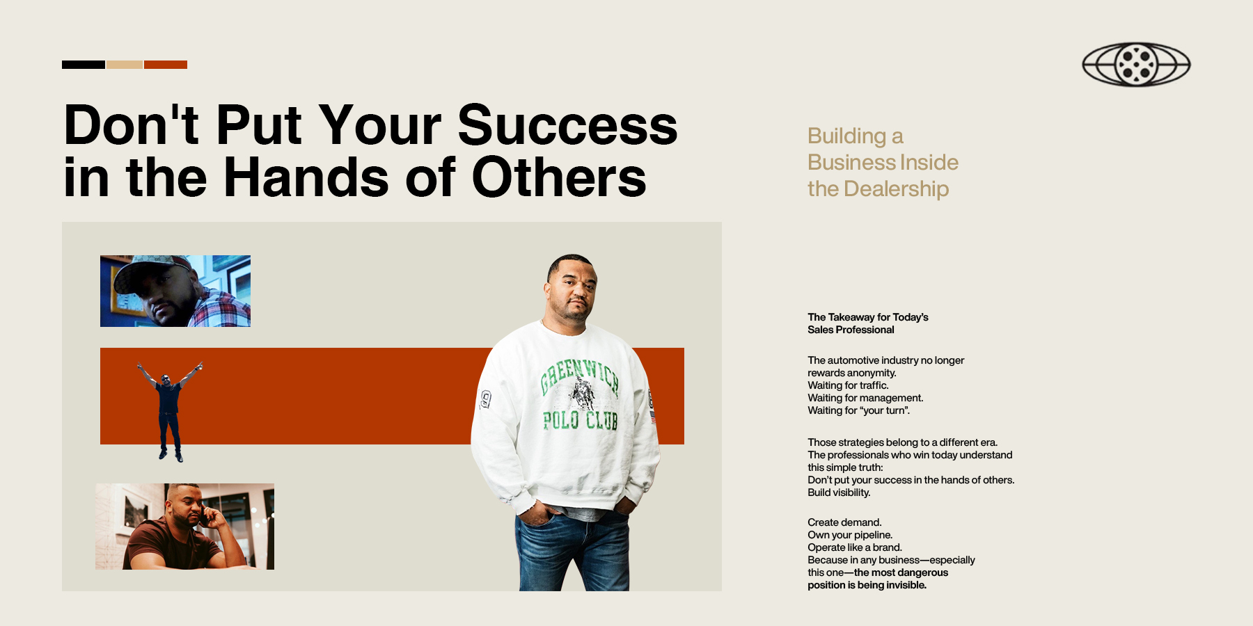 Don’t Put Your Success in the Hands of Others