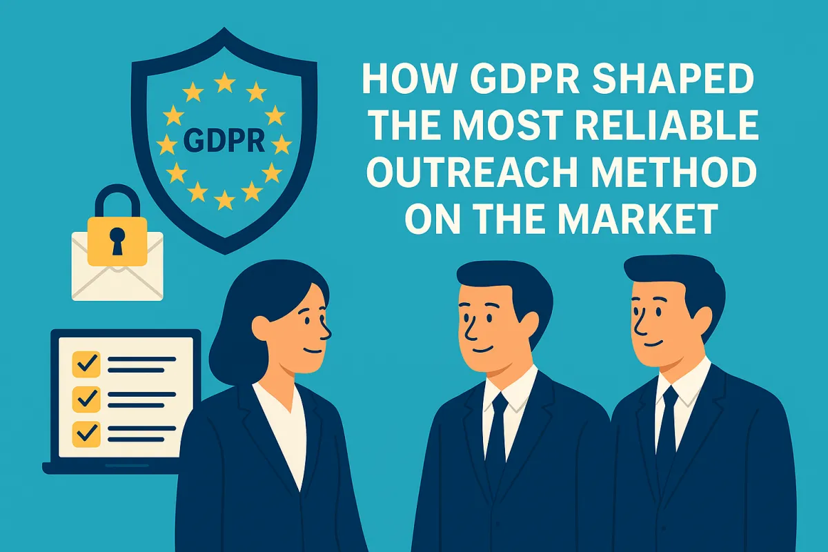 How GDPR Shaped the Most Reliable Outreach Method on the Market