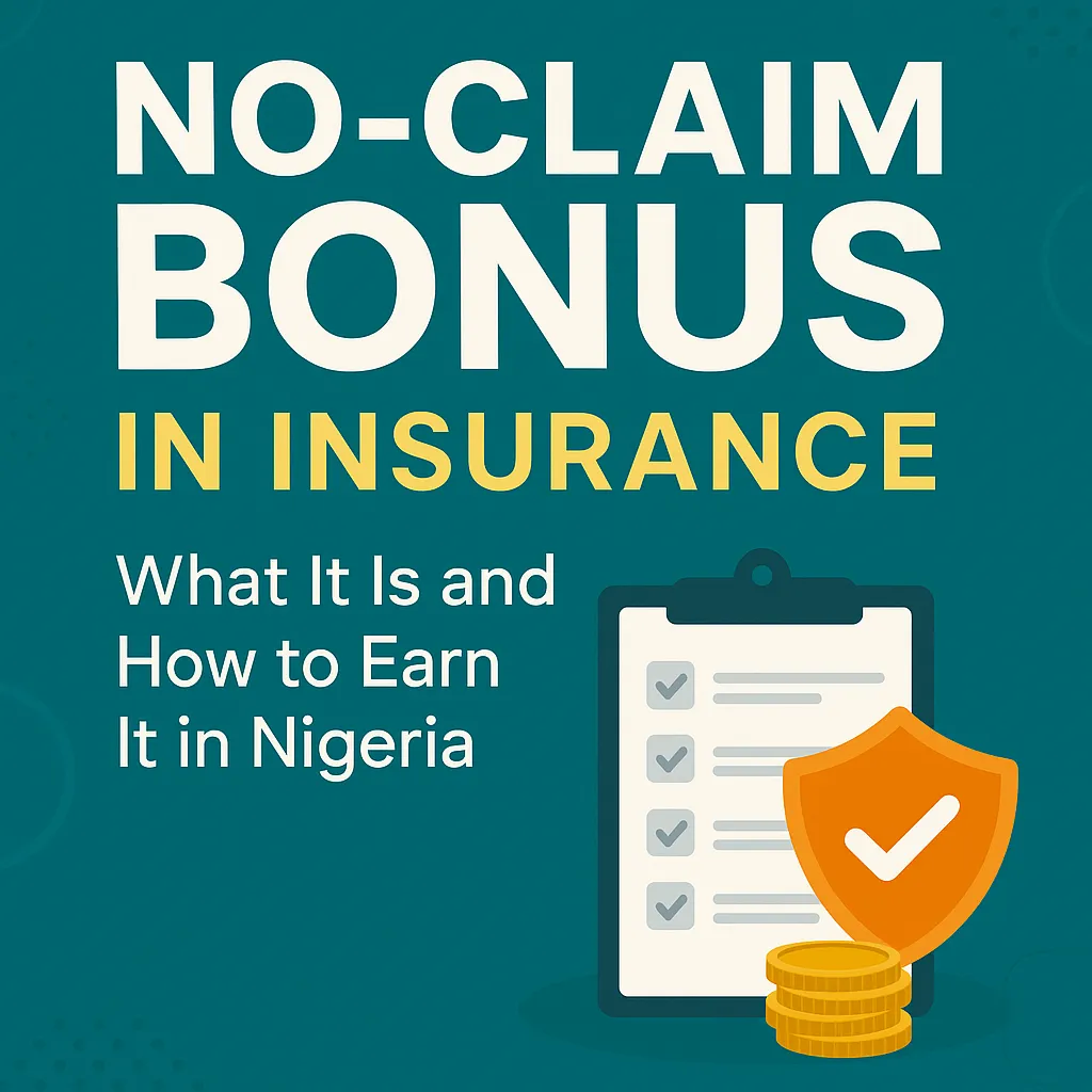 No claim bonus in insurance