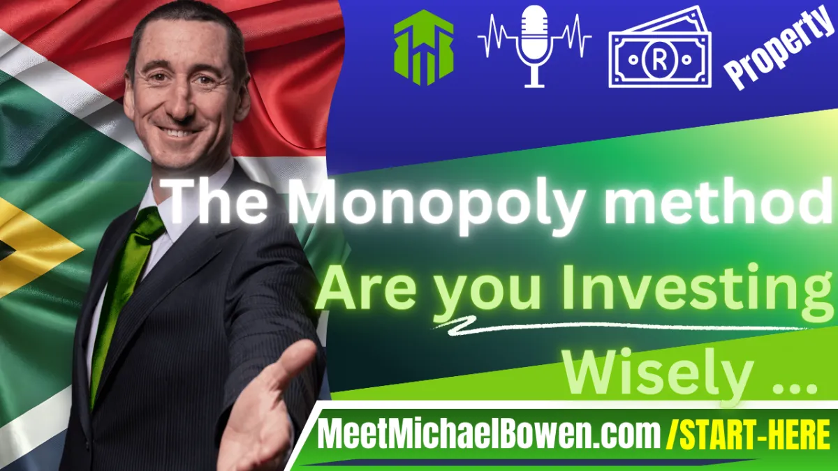 Monopoly board used as a metaphor for patience and long-term property wealth