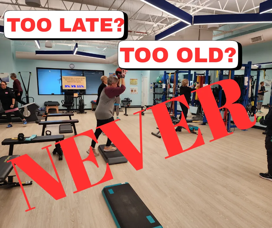 Never too old