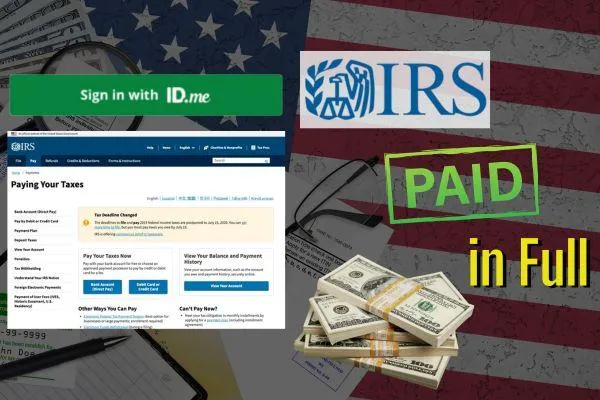 How to pay the IRS