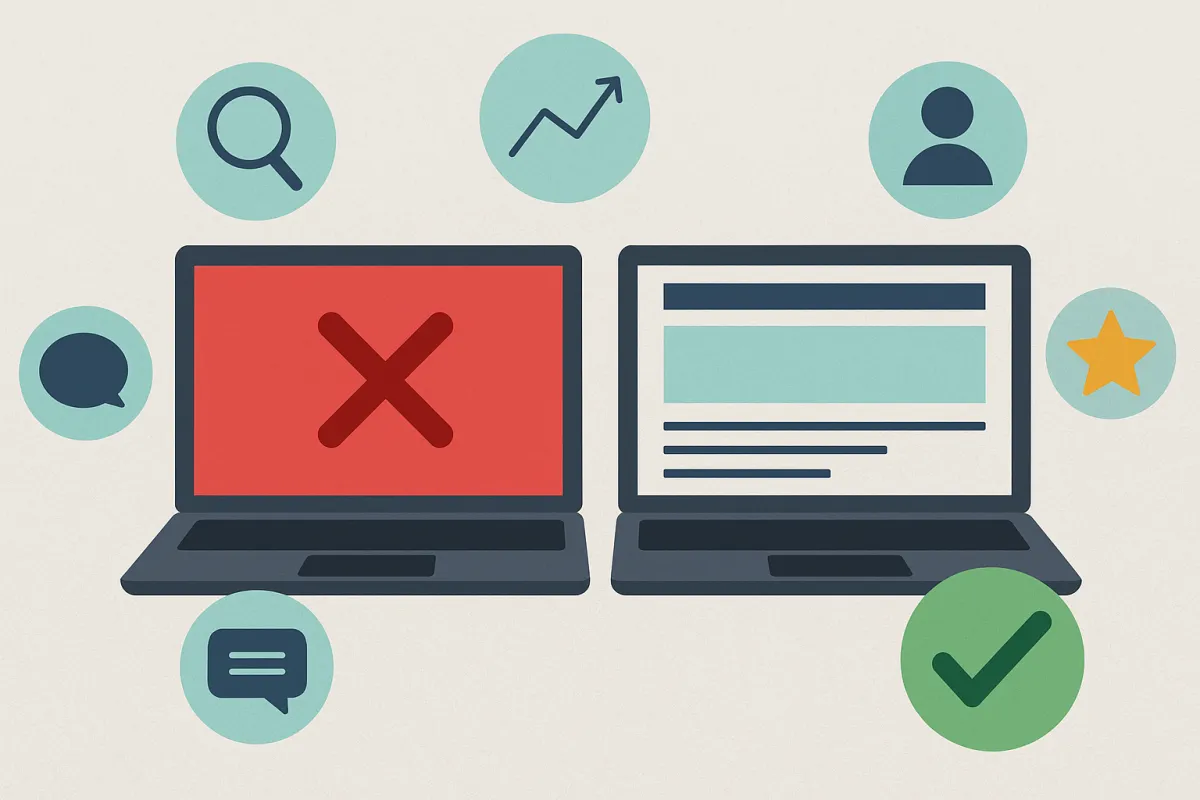 Top 5 Mistakes Small Businesses Make with Their Websites (and How to Fix Them)