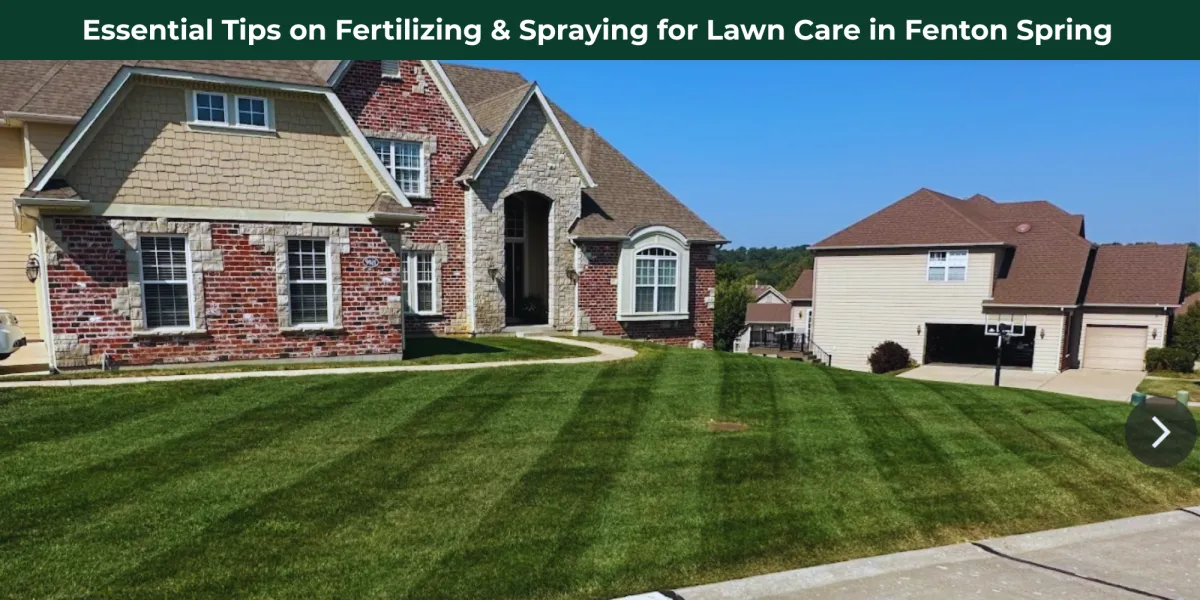 Spring Lawn Care in Fenton | Essential Tips on Fertilizing & Spraying
