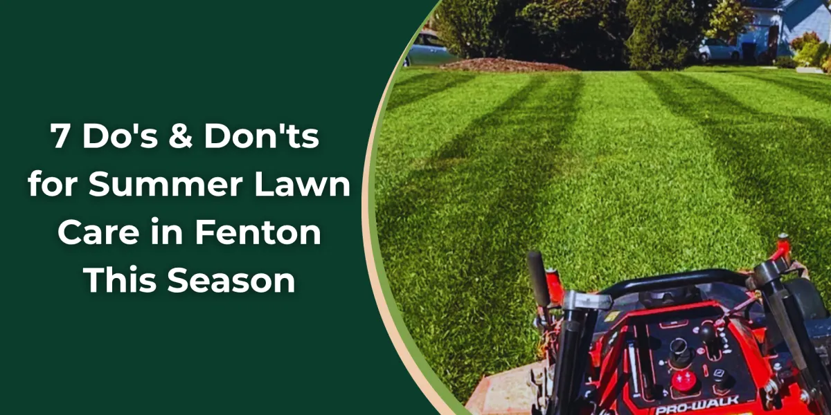 7 Do's and Don'ts for Summer Lawn Care in Fenton