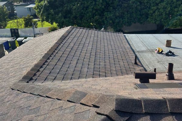 la mesa finished roof