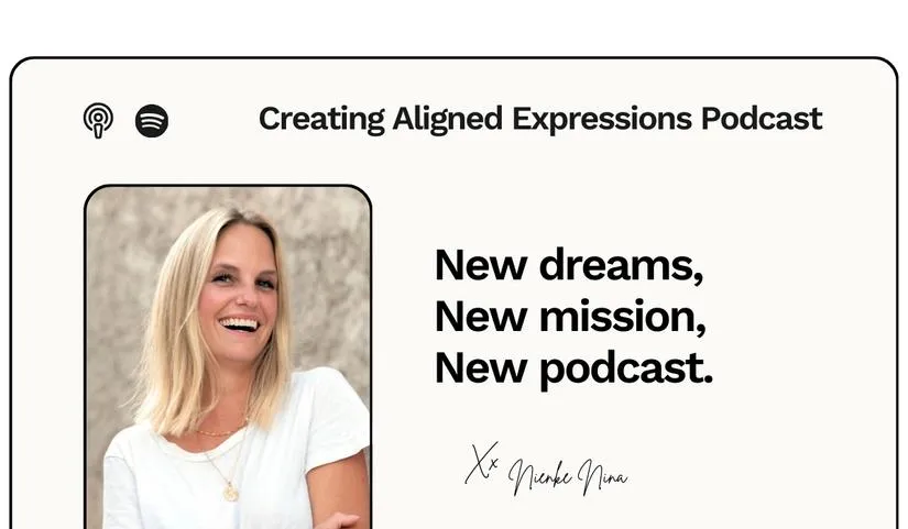 Cover image of Podcast Episode 01: Creating Aligned Expressions with Nienke Nina