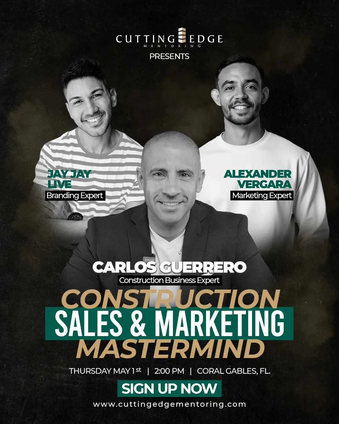 Elevate Your Construction Business: Sales and Marketing Mastermind Event in Coral Gables