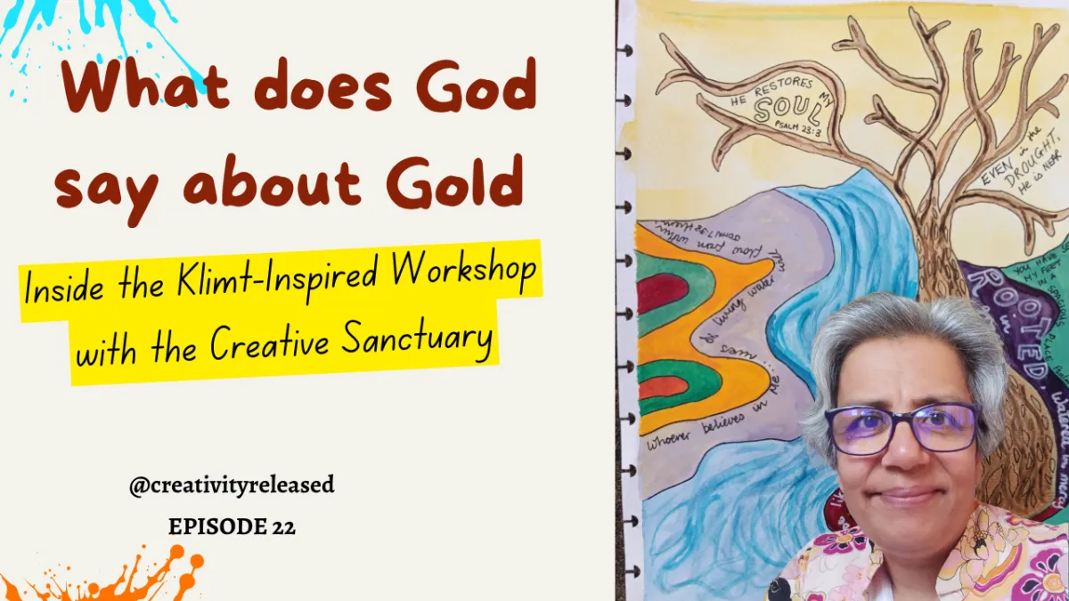 What God Taught Us about Gold : Inside the Klimt-Inspired Workshop with the Creative Sanctuary