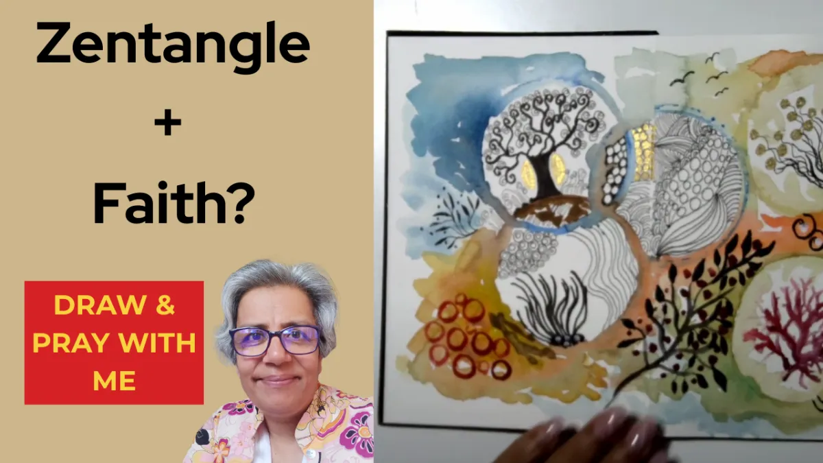 Is Zentangle Biblical? How God Can Meet You in a Simple Doodle