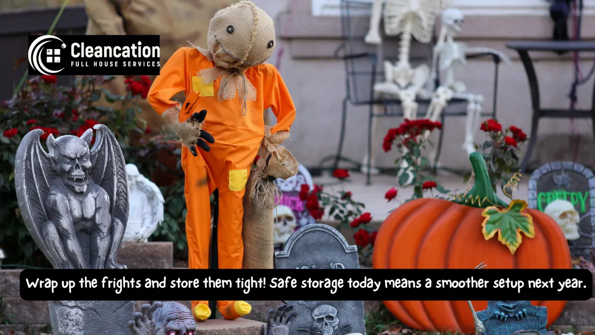 Safe Storage for Halloween Decorations