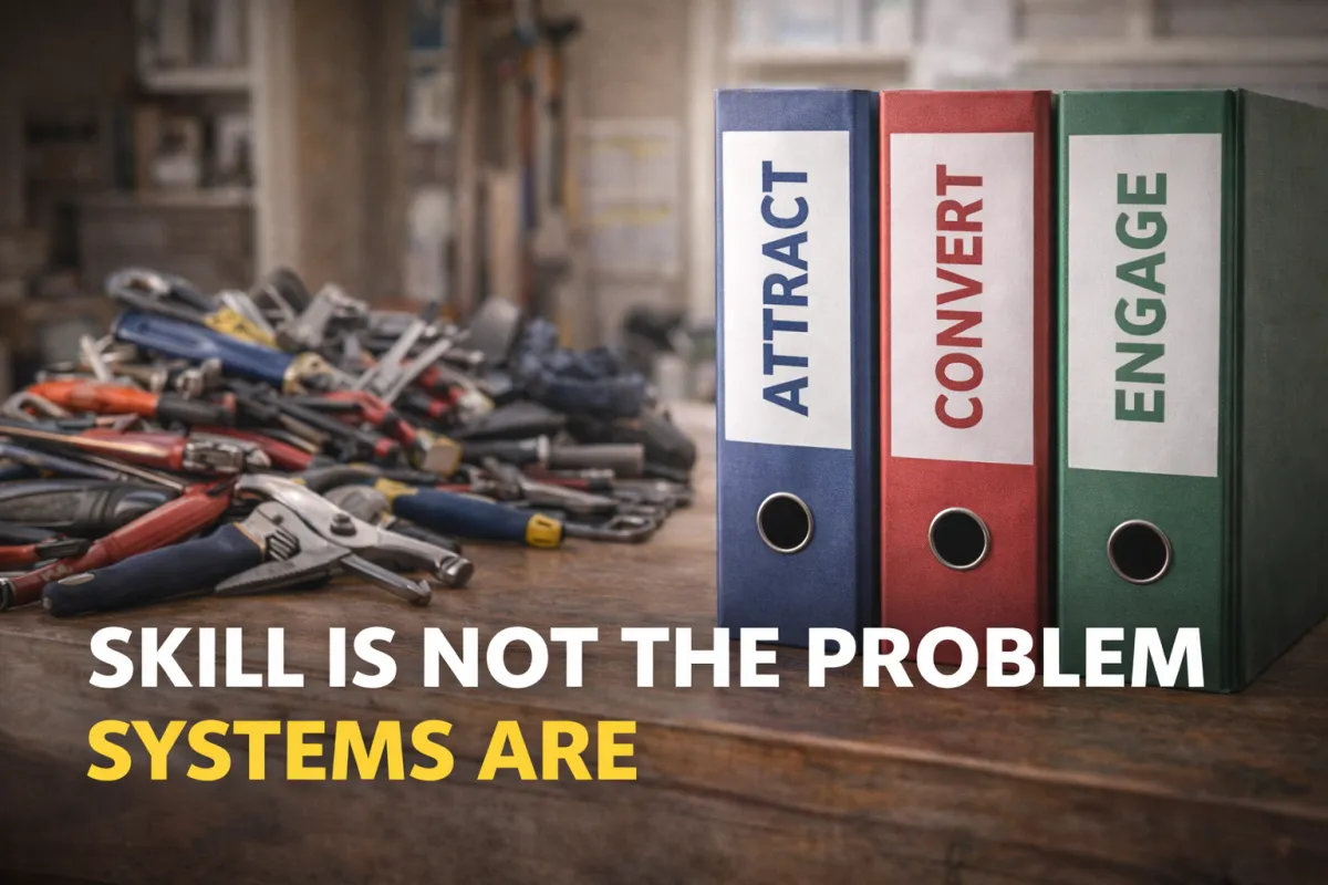Why Skill Is Not the Problem in Home Service Businesses. Systems Are.