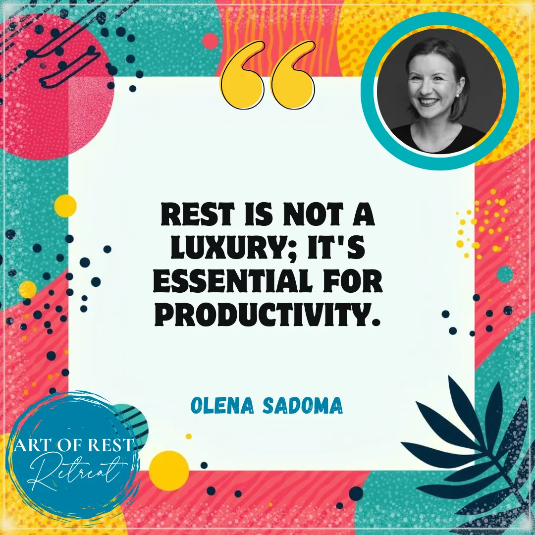 olena sadoma art of rest