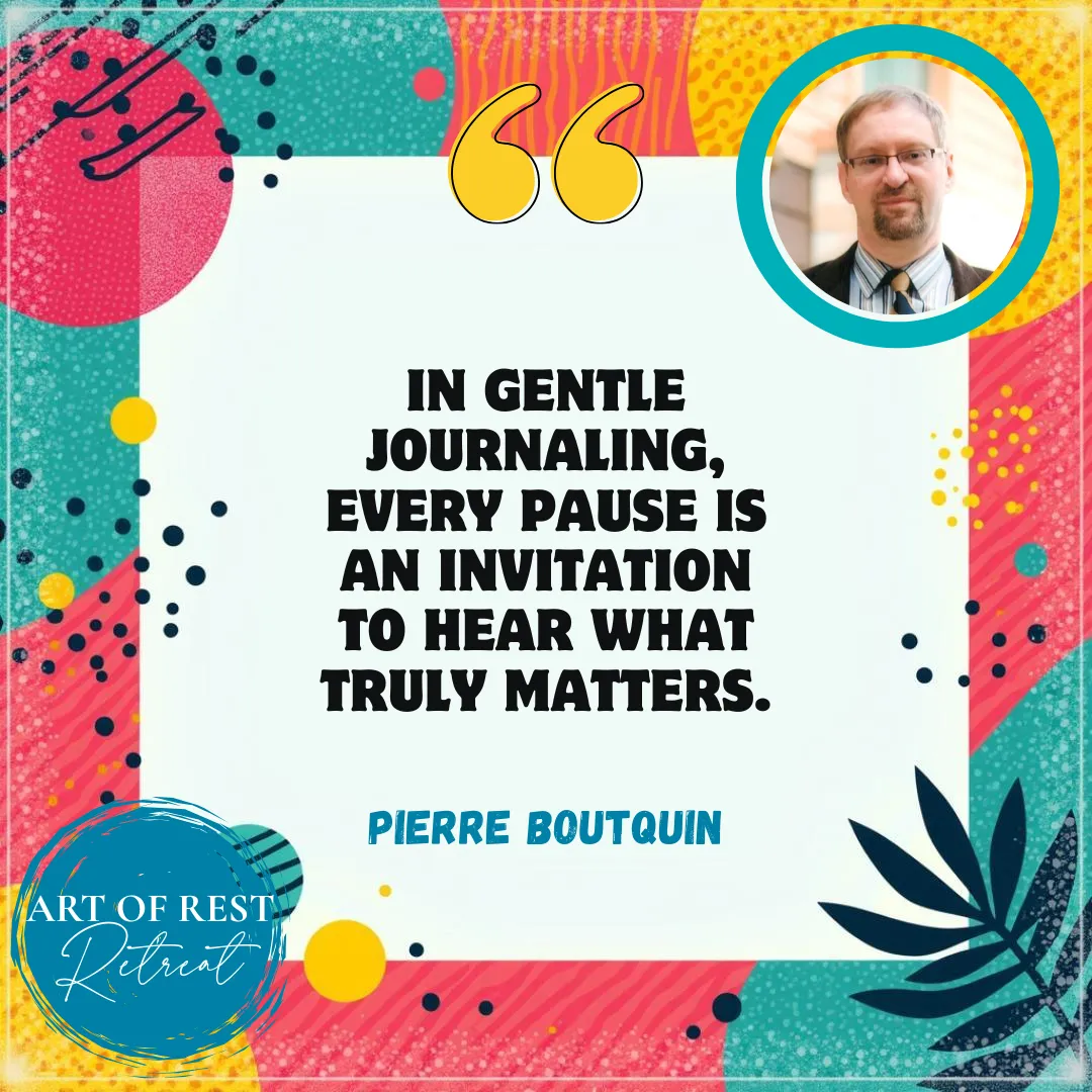 Discover the Power of Gentle Journaling with Pierre Boutquin